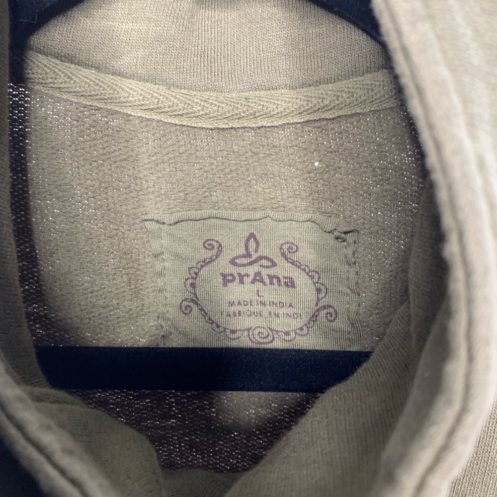 Prana long military olive green jacket - Picture 4 of 5